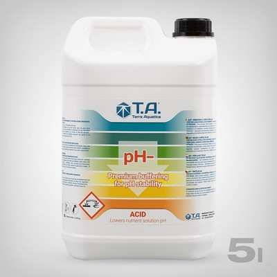 Terra Aquatica pH-Down, pH-Korrekturlösung, 5 Liter