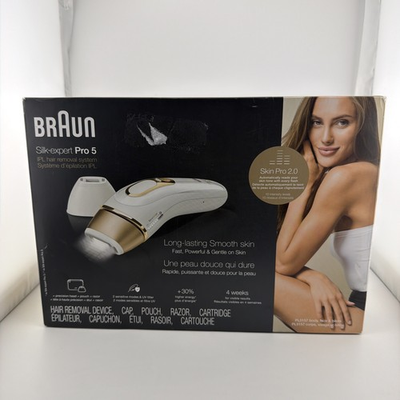 #ad READ Braun Silk Expert Pro 5 IPL Hair Removal PL5157 $214.99
