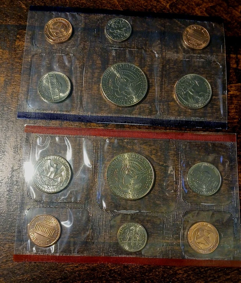 1992 P&D Mint Set Uncirculated US with Envelope & COA (10 Coin Set) - Image 3 of 3