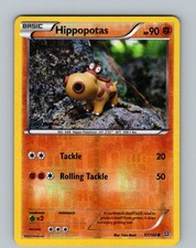 Hippopotas Reverse Holo Pokemon TCG XY - Primal Clash LP 87/160 on eBay