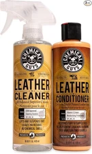 Leather Cleaner and Conditioner Kit for Use on Leather Apparel, 16 Fl Oz Kit