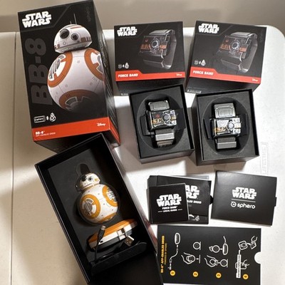 Sphero Star Wars BB-8 App-Enabled Droid w/ 2x Force Bands *Barely Used*