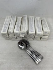 Lot Of 168 Delco Stainless Steel Taiwan Windsor Table Spoons, Vintage, New