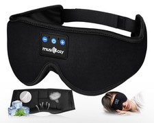 MUSICOZY Sleep Headphones, Bluetooth 5.4 Sleep Mask Headband Headphones Sleeping
