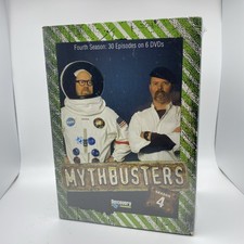 NEW MYTHBUSTERS Season 4 DVD Box Set, 1 Lose DVD Inside.