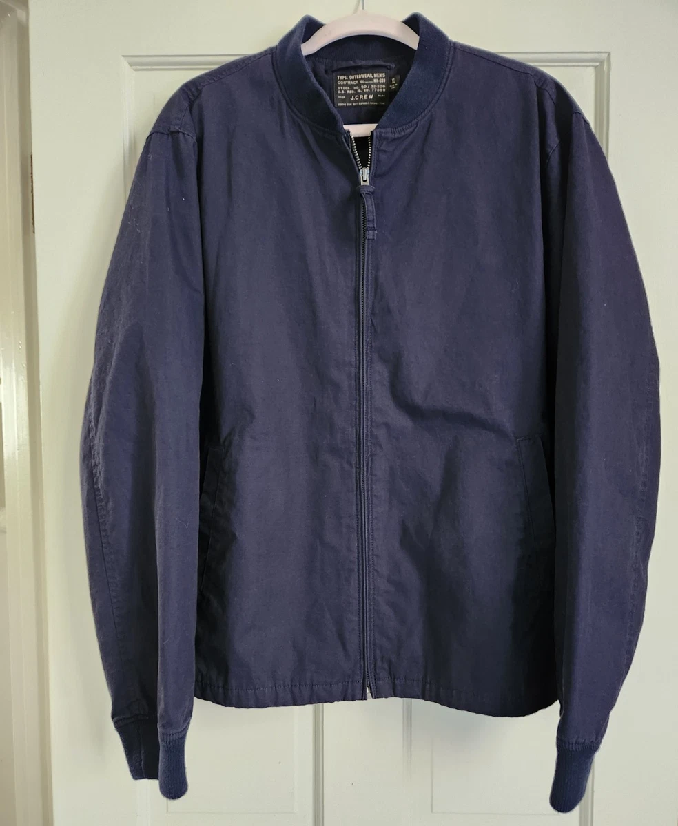 J.CREW Cotton Outer Shell Blue Coats, Jackets & Vests for Men for