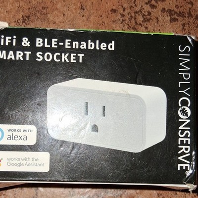 Simply Conserve Wi-Fi BLE Smart Socket ,and a wemo plug 889
