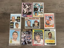Lou Piniella Topps Lot of 7 with RC’s. See Pics 🔥 💎 🔥 