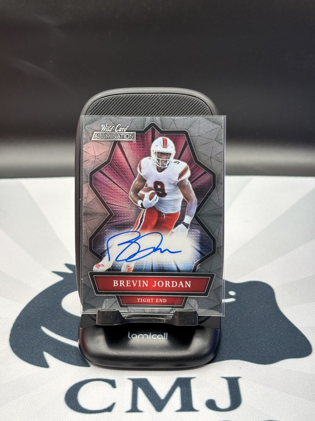 Brevin Jordan Wild Card Alumination Autographs #ABCA Autograph Silver