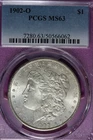 1902 O PCGS MS63 MORGAN SILVER DOLLAR #B52114