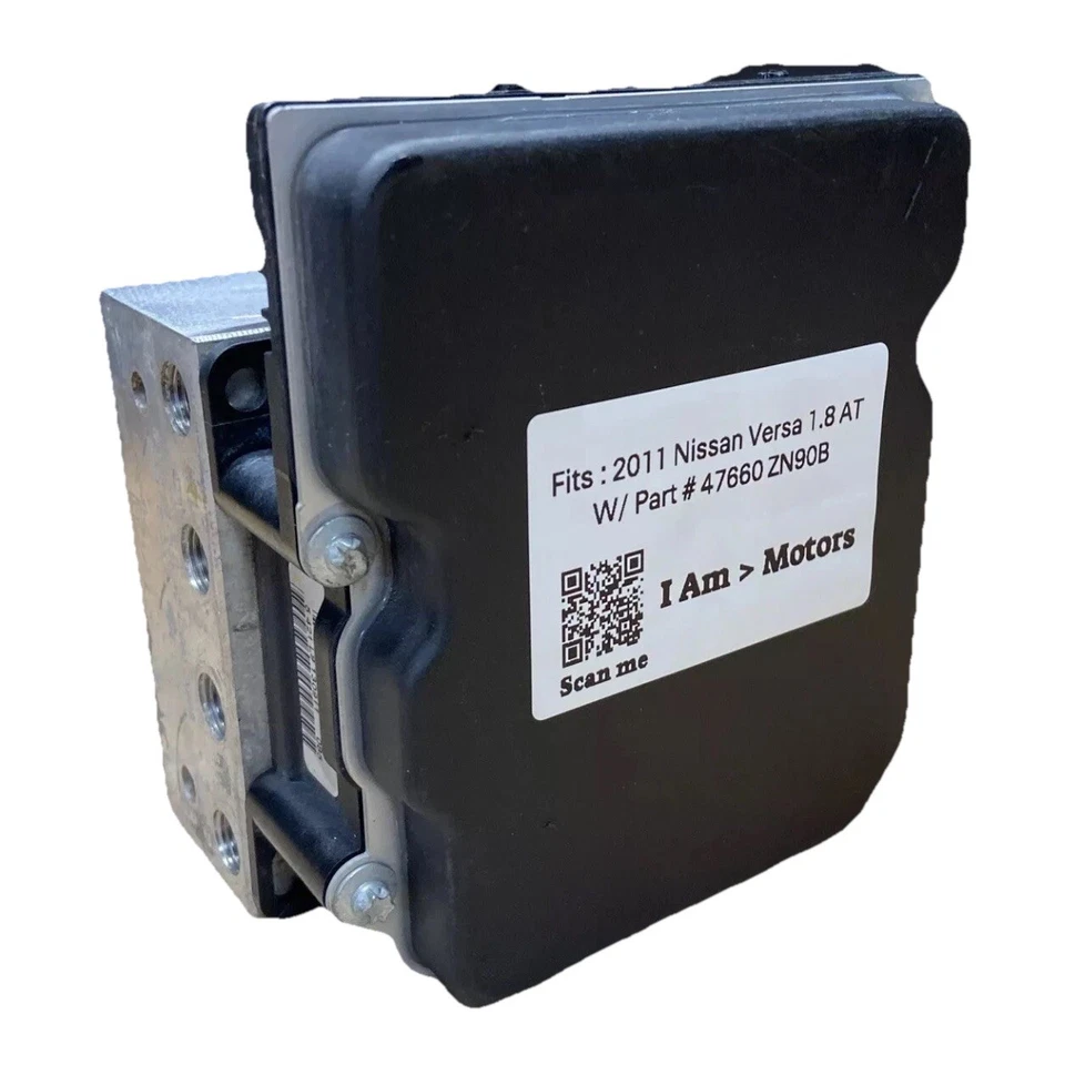 Módulo de bomba de freno ABS reacondicionado Nissan Versa 2011 1,8 AT | 47660 ZN90B Foto 3 de 4
