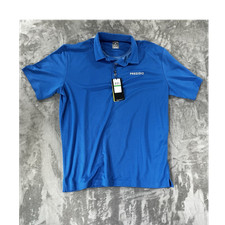 Callaway Opti-Dri Men's Blue Moisture Wicking Golf Polo Shirt Size L