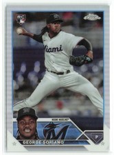 George Soriano RC 2023 Topps Chrome Update Refractor Miami Marlins #USC137