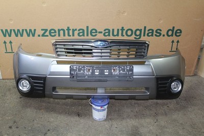 Subaru Forester SH Frontschürze Stoßstange vorne mit Nebel und SRA Silber C6Z