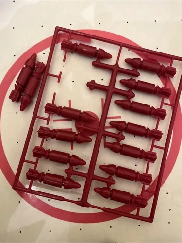 Vintage 1989 GI JOE Cobra Condor Z25 Jet Small Size Bomb Original Hasbro Parts