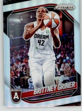Brittney Griner 2025 Panini Prizm WNBA Silver Prizms 46 Atlanta Dream