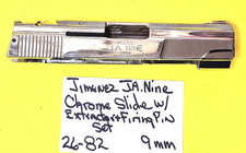 Jimenez Nine 9mm Chrome Slide Firing Pin No Rear Sight Item 26-82 Jimenez Nine 9mm Chrome Slide Firing Pin No Rear Sight Item 26-82