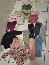 Kleiderpaket Mädchen Gr. 74 Baumwolle Body H...