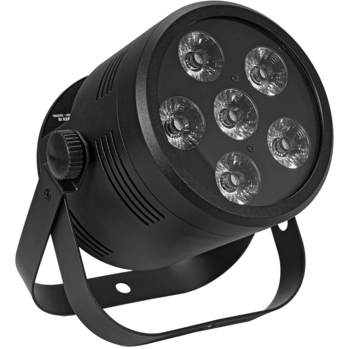 Eurolite LED Silent Par 6 QCL Floor Uplighting Licht Spot RGB WW Schwarz Bag Set