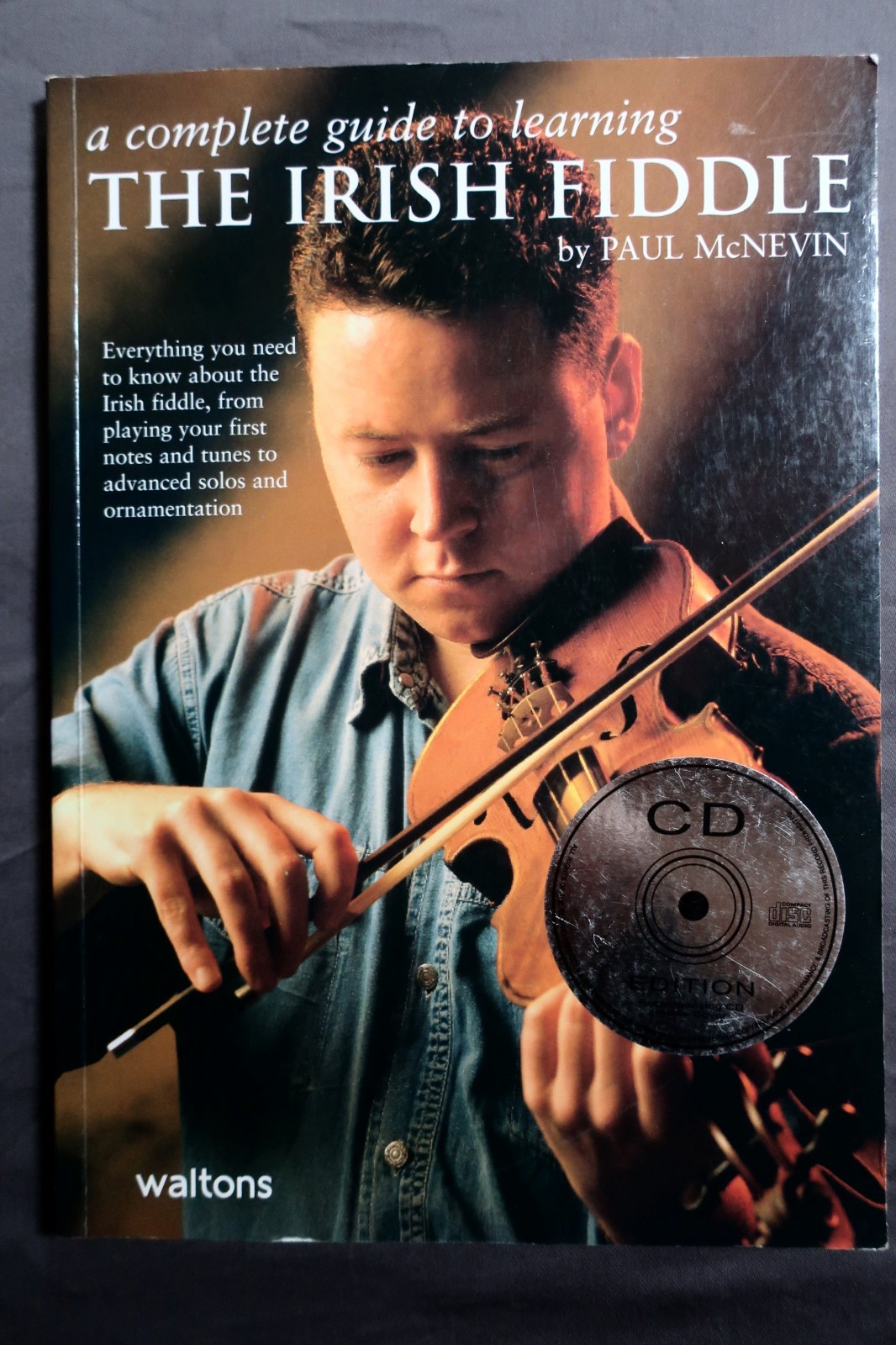 THE IRISH FIDDLE A complete guide to learning By Paul McNevin ~ Music Song Book