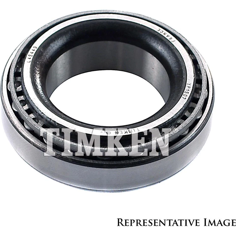 Cojinete de eje principal de transmisión manual exterior delantero Timken 2 piezas para Jaguar XJ6 Foto 3 de 4