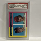 Topps 1975 League Leaders Nolan Ryan Steve Carlton #312 PSA 8 Baseball Card