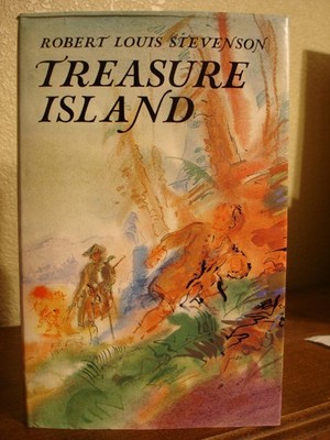 Robert Louis Stevenson   Treasure Island   1974   Illus. Ian Ribbons   HC/DJ