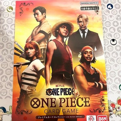 One Piece Premium Card Collection Live Action Edition Netflix 9 Cards Sealed