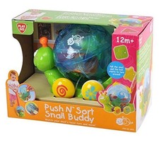 Push N Sort Snail Buddy Toy Educational Shape...