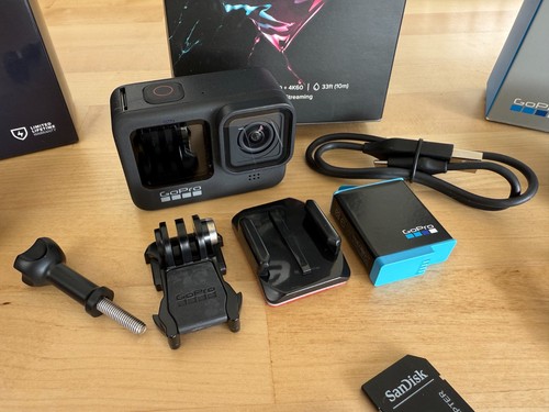GoPro Hero 9 Black Creator Bundle – Media Mod, Dual Charger, Extra Battery, 128G - Picture 2 of 16