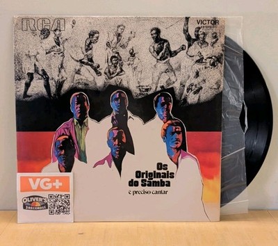 Os Originais Do Samba | É Preciso Cantar | LP | 1973 RCA 103.0075 | VG+/VG+