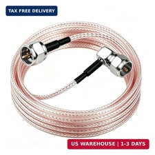 10ft F Type Right Angle RG316 Coaxial Cable Low Loss thin RF Coaxial Cable with