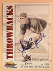 2001 Royal Rookies Throwbacks #23 Luis Garcia #d /5950 Auto Boston Red Sox