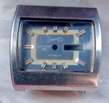 Eberhard & Co Automatic Swiss Made Ref. 26607/275 Vintage Datoscaf 36