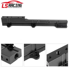 High Flow Fuel Rail Kit for Honda Civic B-Series Motor SI B16 B18 Aluminum Black