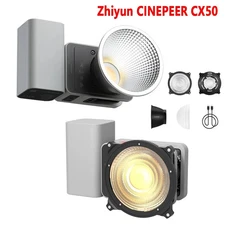 Zhiyun CX50 Continuous LED Video Light Photography Light w/ Mini Lens Reflector