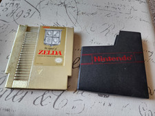 The Legend of Zelda Nintendo NES, 1987 Gold with sleeve