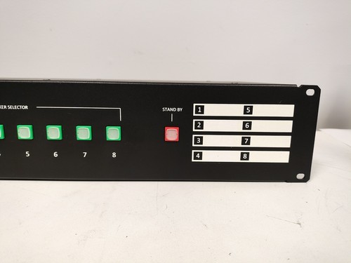 Guitar Center 8 Channel Speaker Switch 2010-8 2JW Speakon Connections - Picture 3 of 9