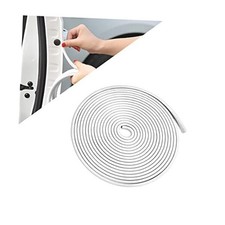 Car Door Protector Edge Guards, Universal Rubber Seal U Shape Car 10FT White