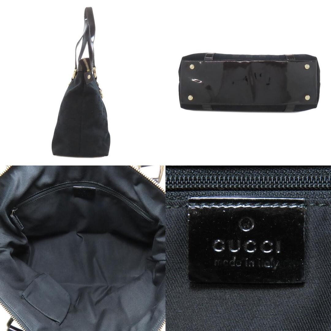 GUCCI Abby GG Canvas Handbag Black Used Women's Damaged thumbnail 4