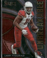 2020 Panini Select #U22 Larry Fitzgerald Unbreakable