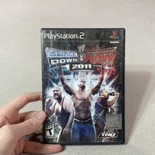 WWE SmackDown Vs Raw 2011 PlayStation 2 Wrestling Game T THQ NTSC-U/C Disc Case