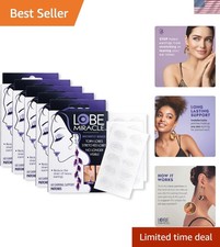 Clear Earring Support Patches 60 Count Effortless Solution for Heavy Earrings