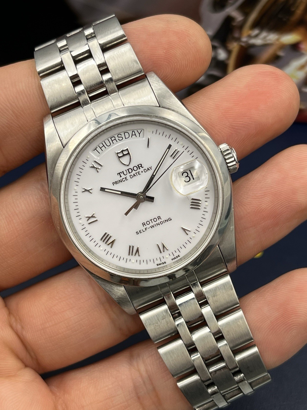 Tudor Day Date Automatic, White Dial