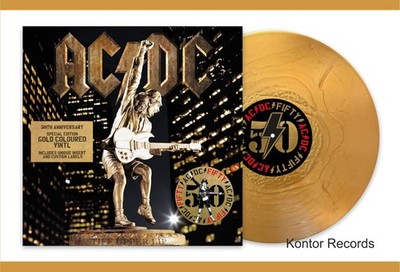AC/DC ''stiff upper lip'' limited gold-coloured Vinyl LP NEU Album 2024 Reissue