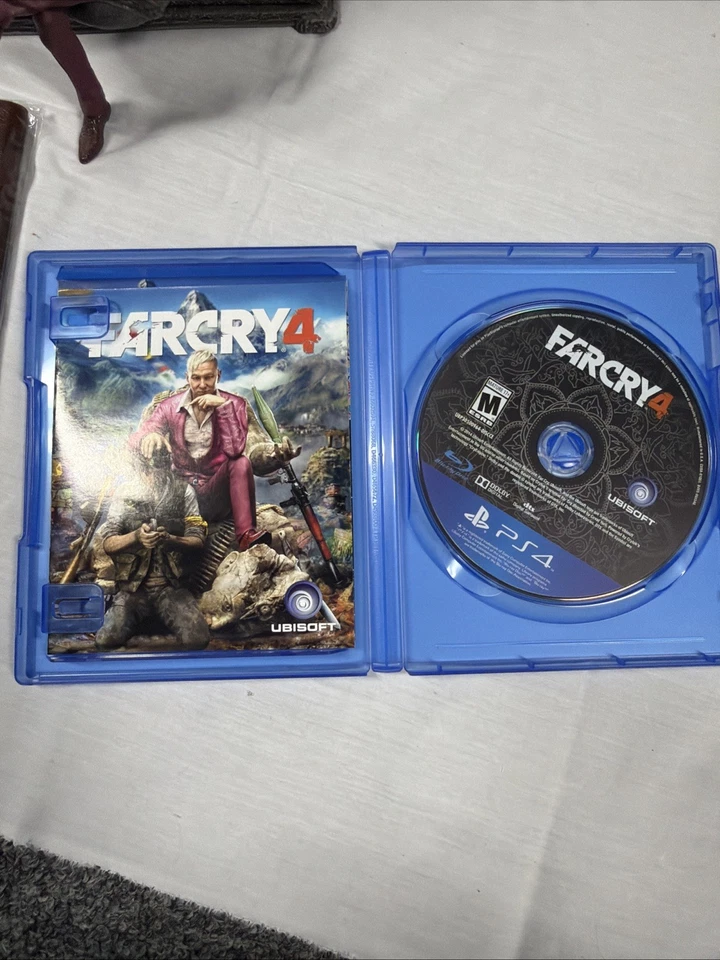 Far Cry 4 Edición Kyrat PS4 Edición Coleccionista Set Falta Mapa y Póster Foto 3 de 4