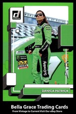 2023 Panini Donruss Racing Danica Patrick #91 Stewart-Haas Racing Lime Green 