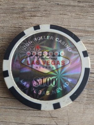 Souvenir $100 Las Vegas Casino Poker Chip - Bild 1 von 2