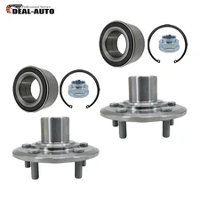 1Pair New Front Wheel Hub&Bearing Kit For 2007-2018 Acura RDX 2007-16 Honda CR-V