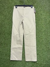 Dickies School Uniform Pants Girls 20 Regular Straight Leg Beige Preppy NWT